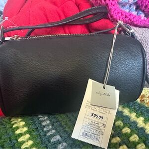 Adjustable Target Black Women's Bag